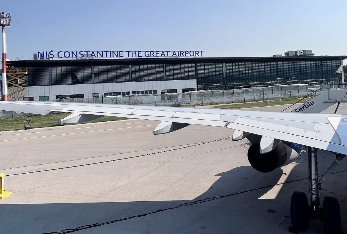 Terminal aerodroma Konstantin Veliki u Nišu