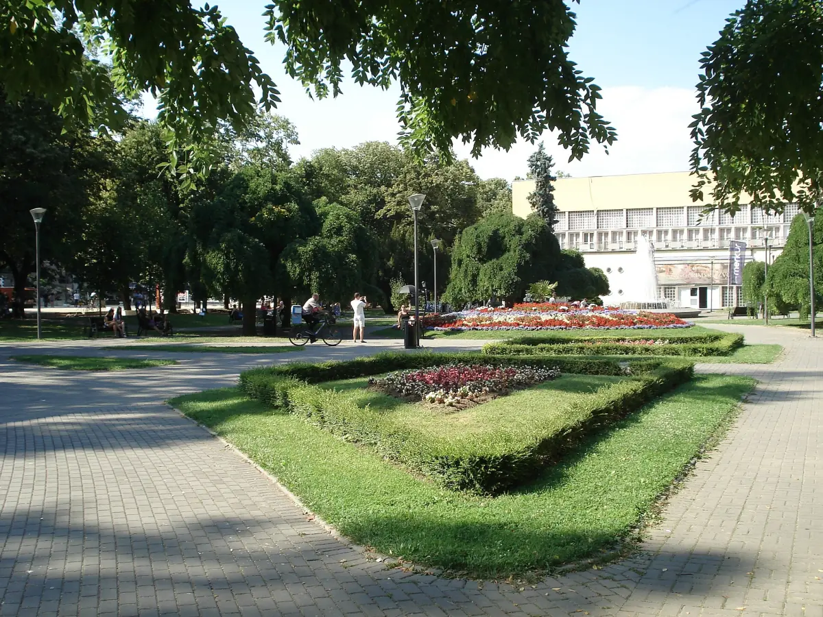 Park u centru Vrnjačke Banje